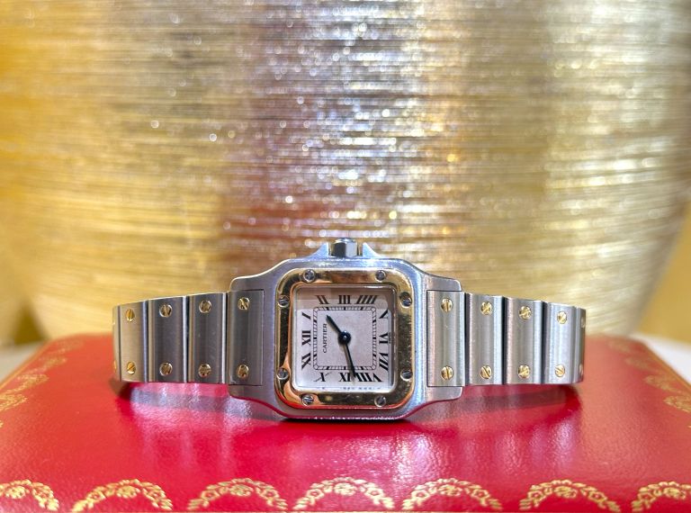 cartier santos 1567 quarzo galbèe