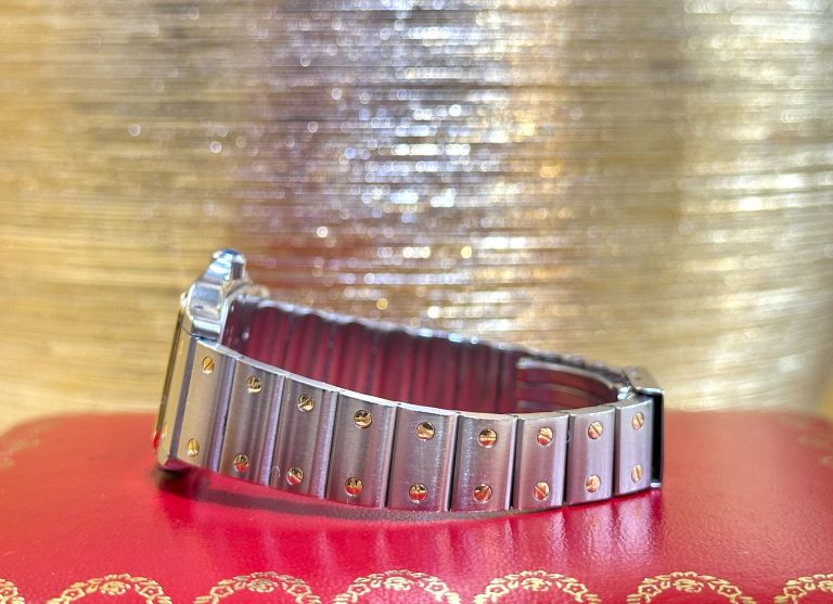 cartier santos 1567 quarzo galbèe
