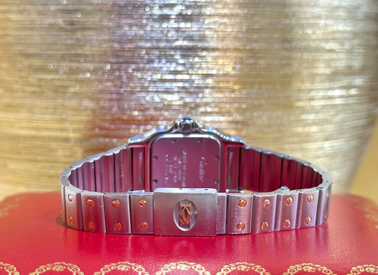cartier santos 1567 quarzo galbèe