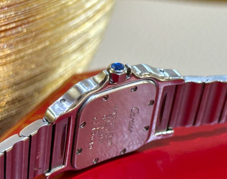 cartier santos 1567 quarzo galbèe