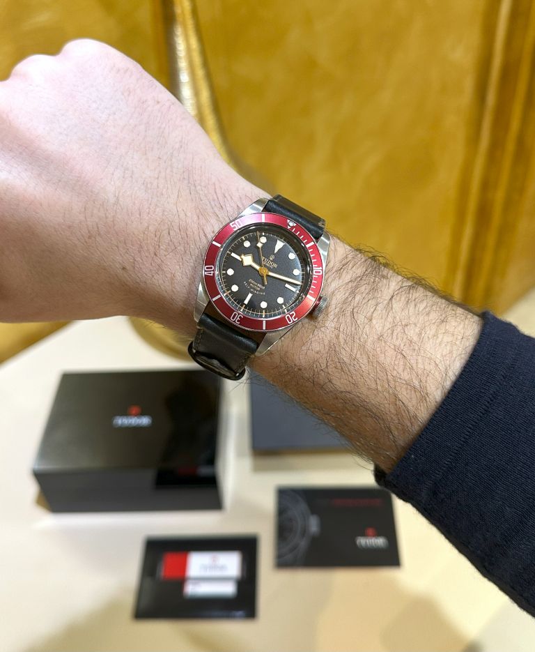 Tudor 79220R Black Bay BB41 Heritage "smile"