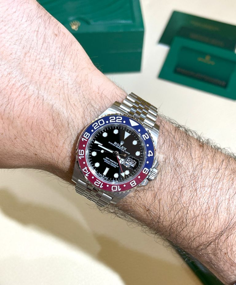 Rolex GMT 126710BLRO