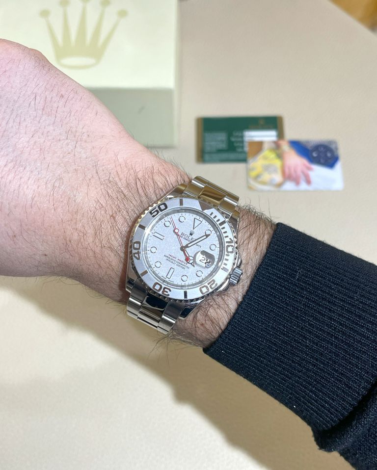 rolex yacht master platinum
