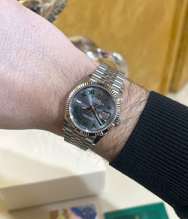 rolex datejust 36 wimbledon