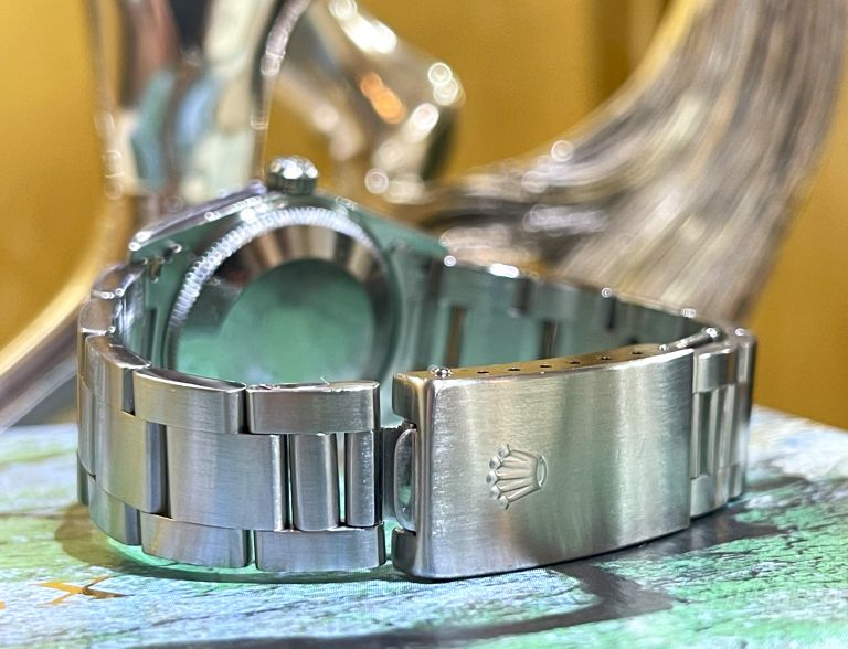 Rolex oyster perpetual 31mm salmon
