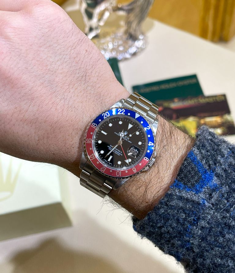 Rolex GMT Master 16710 pepsi