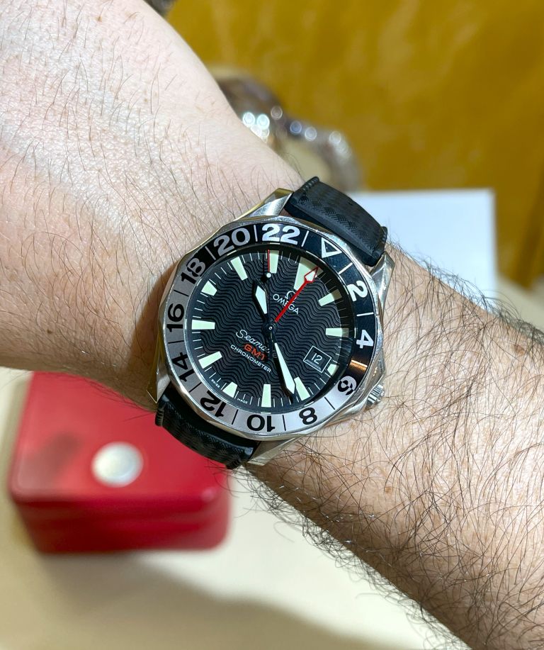 omega seamaster gmt