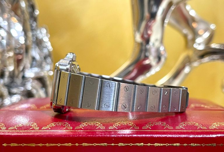 cartier santos automatic lady