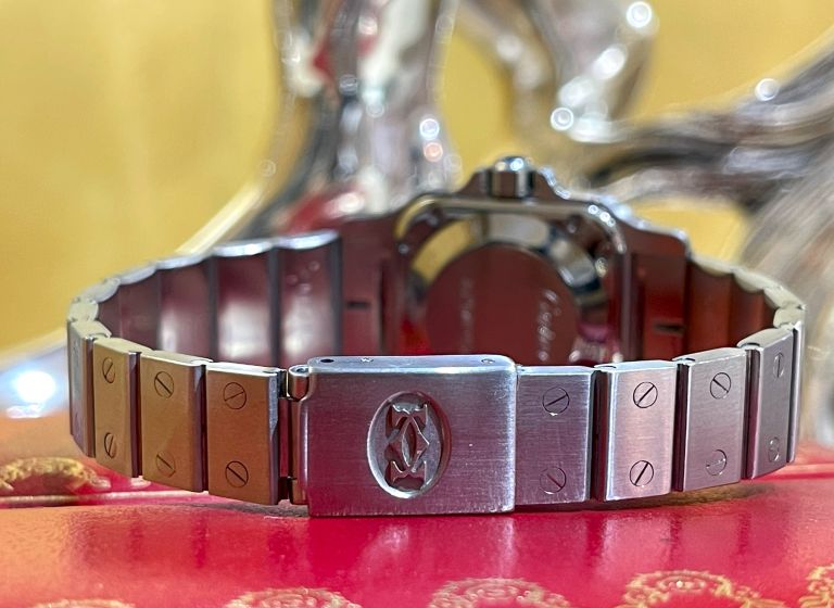 cartier santos automatic lady